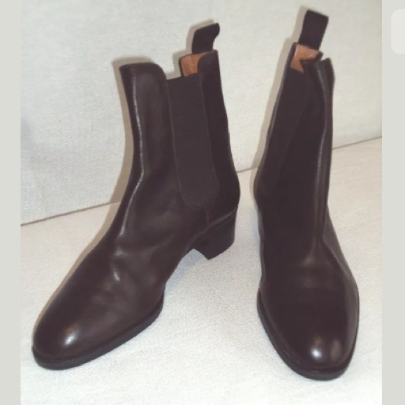 BARRETT Mingo Portofino Brown Leather Ankle Chelsea Boots Size 37 - Picture 5 of 8